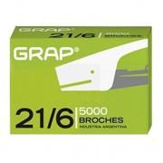 BROCHES P/MAQ. GRAP 21/6 X5000