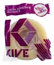 CINTA ADHES KIVE 18X30 INV